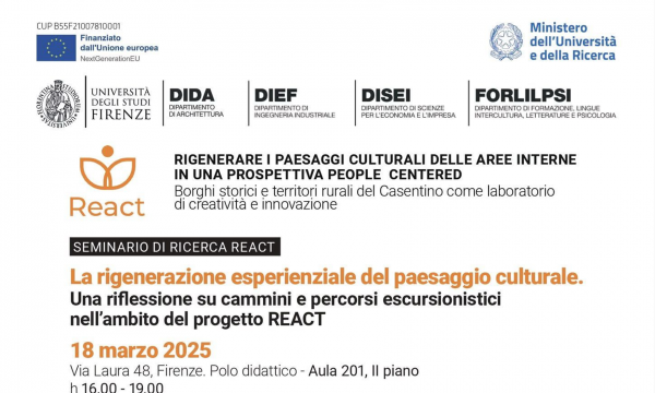 La rigenerazione esperienziale del paesaggio culturale.